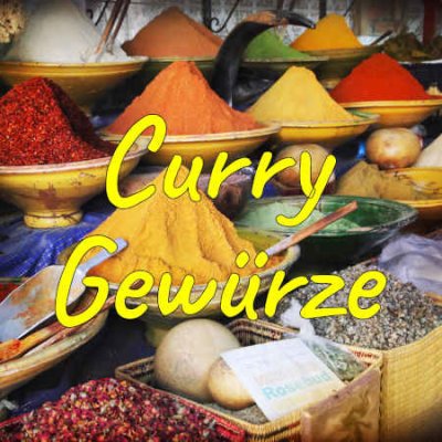 Curry- und Masala Gewürze