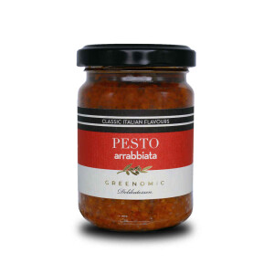 Pesto Arrabbiata im Schraubglas