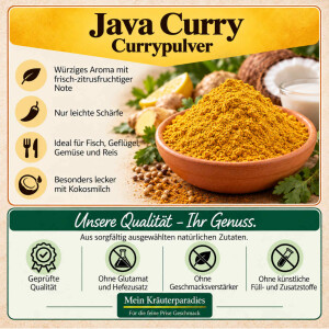 Java Curry, Currypulver